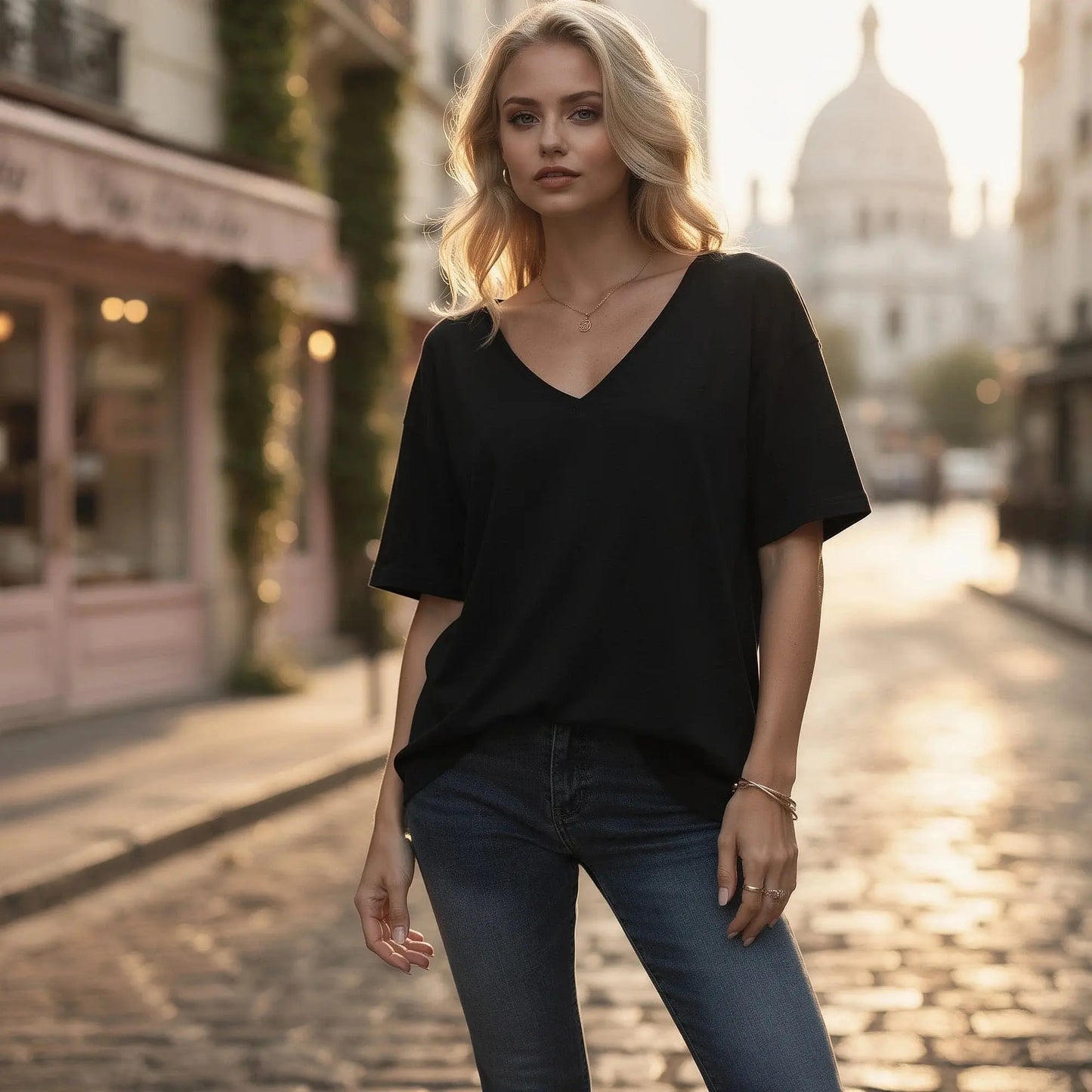 Light gray cropped casual t shirt with a relaxed fit and crew neck, showcasing short sleeves and soft fabric texture