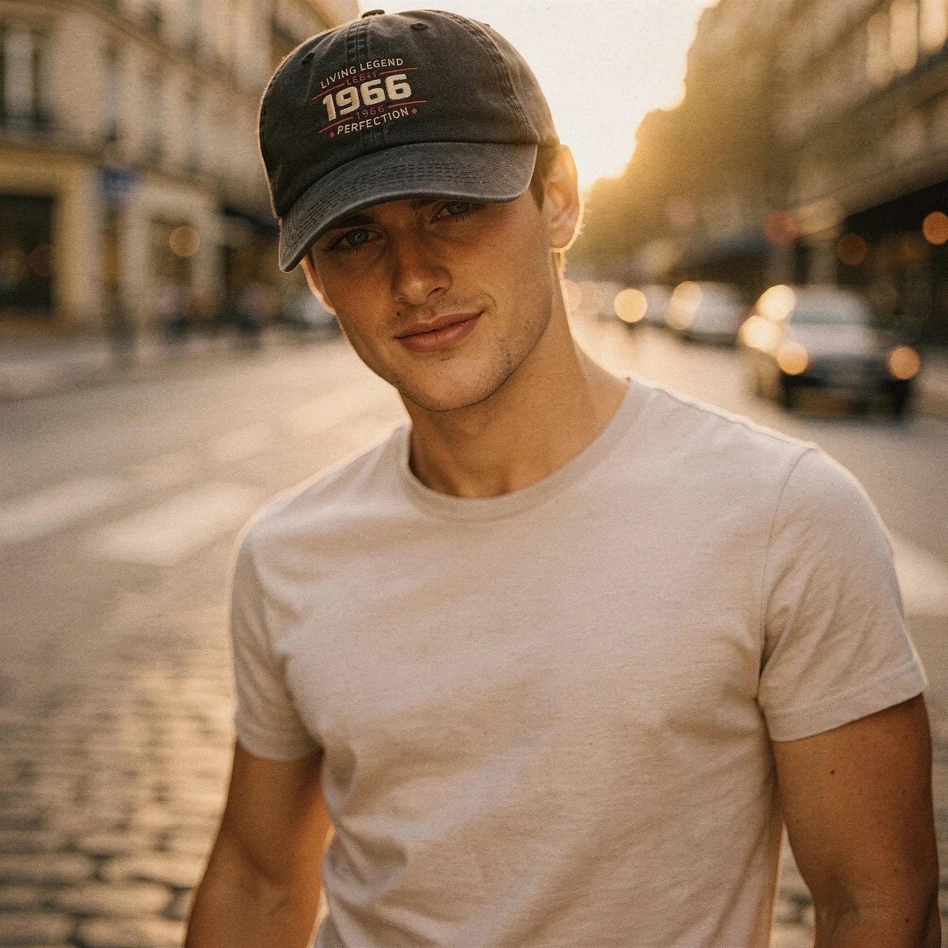 View of a relaxed fit crew neck short sleeve casual t shirt in soft cotton, featuring a classic navy blue color