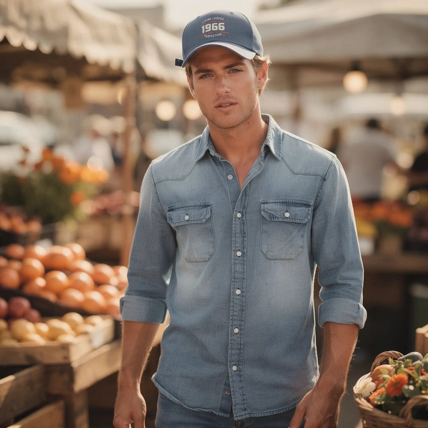 View of a relaxed fit crew neck short sleeve casual t shirt in light gray cotton fabric, showcasing stitching and texture