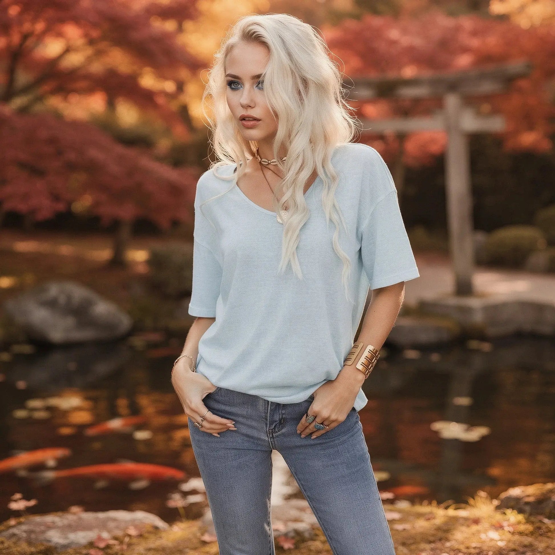 Light gray cropped t shirt with a relaxed fit and crew neck, showcasing short sleeves and soft fabric texture